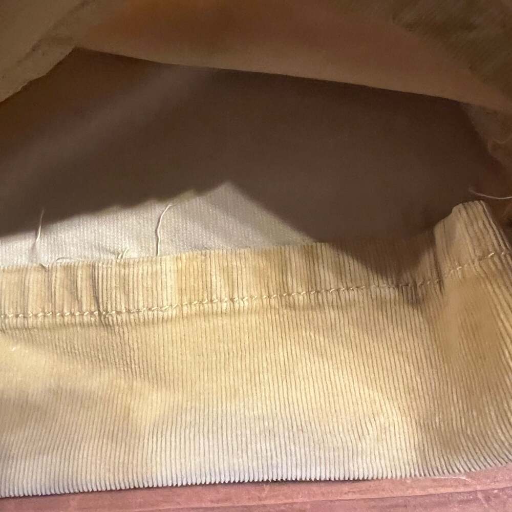 We The Free West Coast Relaxed Flare Corduroy in tye dye gold  27 - Picture 8 of 9